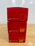 A07085 KARBON Glass Tea Cup Set - 90 ml (Set of 6) [KRZB324ABCD]