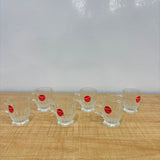 A07086 KARBON Glass Tea & Coffee Cup Set with Handle (Set of 6) [SMTC345]
