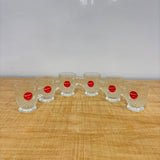 A07086 KARBON Glass Tea & Coffee Cup Set with Handle (Set of 6) [SMTC345]