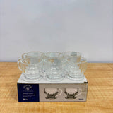 A07087 Glacira Istanbul Series 80ml Glass Tea & Espresso Cups Set (6pc) [GC-114-115]
