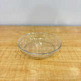 A07092 Royal Plast Clear Plastic Aura Snack Plate Set - 1 Pc