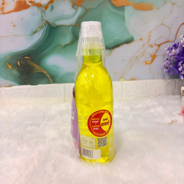 A07094 Pollie Lemon Floor Cleaner Liquid (600ml Bottle with Free Sachet Combo)