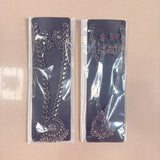 A06921 Traditional Oxidized Silver Multicolor Stone Long Necklace Set with Matching Earrings