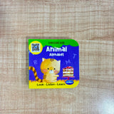 A07108 Navneet Tiny Board Book - Animal Alphabet (Look - Listen - Learn)