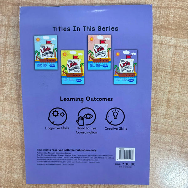 A07116 My Little Activity Book 4-Kids Activity & Learning Book (1 to 4)
