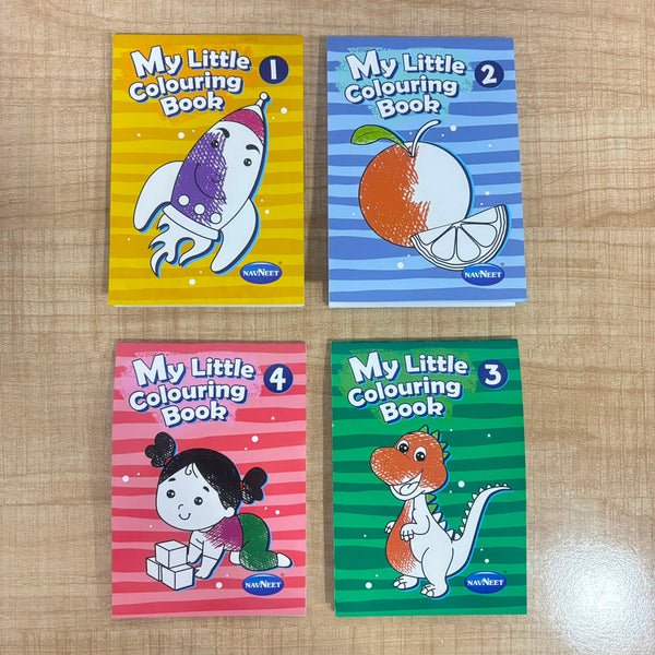 A07117 My Little Colouring Book (1 to 4)