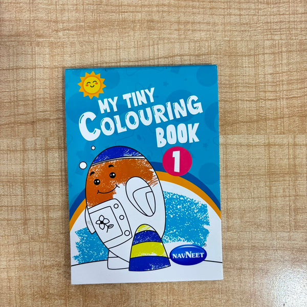 A07118 My Tiny Colouring Book (1 to 4)