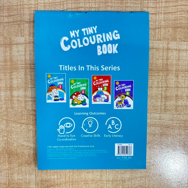 A07118 My Tiny Colouring Book (1 to 4)