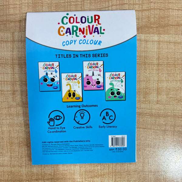 A07119 Colour Carnival Copy Colour Book (1 to 4)