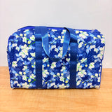 AM6934 Printed Quilted Travel Duffle Bag with Twin Carrying Handles