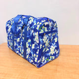 AM6934 Printed Quilted Travel Duffle Bag with Twin Carrying Handles