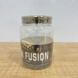 A07170 Royal Ware Fusion Jar 1000 with Stainless Steel Cap (1000 ml)