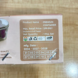 A07178 Premium Clear Acrylic Snack & Dry Fruit Storage Container with Lid