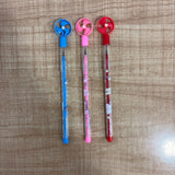 A07179 Kids Mini Fan Top Stacking Pencil - (Pack Of 5)