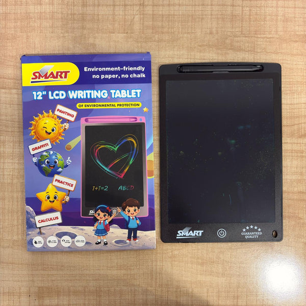 A07181 SMART 12 Inch LCD Writing Tablet & Digital Slate with Stylus Pen (Model: SM-126)