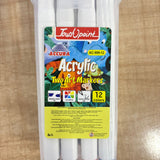 AM0554 12 Pcs Art Markers | Double Brush Tipped Markers Pen | Dual Head Marker