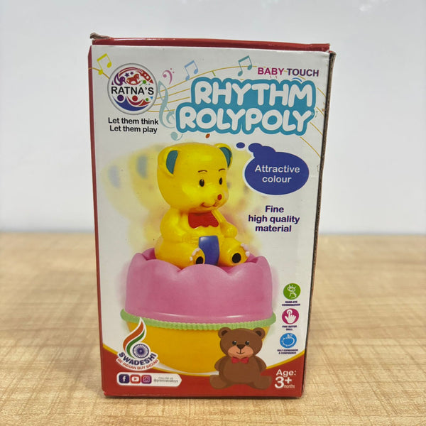 A07185 Baby Touch Rhythm Roly Poly Musical Toy for Infants (3+ Months)