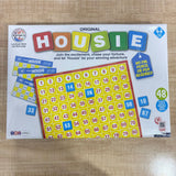 A07202 Housie Board Game with 48 Plastic Coated Reusable Tickets & 90 Number Tiles