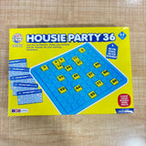 A07201 Housie Party 36 Board Game with Reusable Tickets & 90 Number Tokens