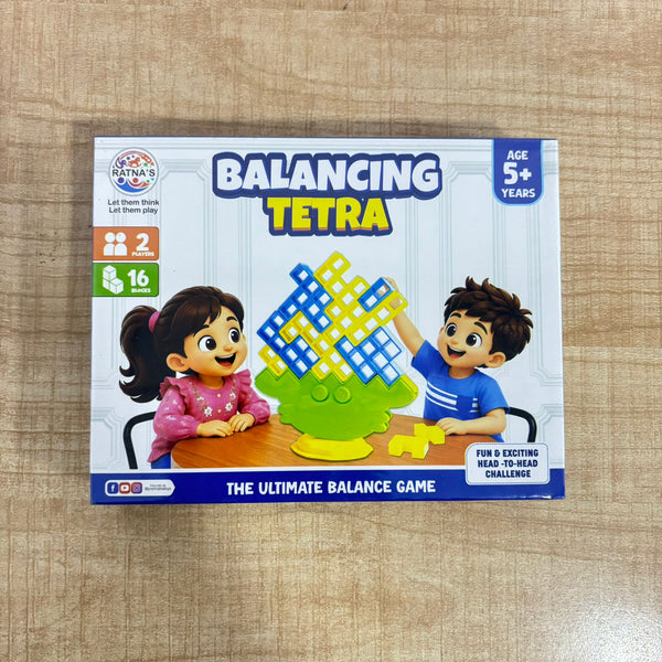 A07207 Balancing Tetra - The Ultimate Balance Game for Kids (16 Blocks, 2 Players)