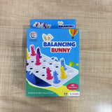 A07210 Balancing Bunny Seesaw Board Game with 40 Challenges for Kids (Age 5+)