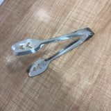 A07227 Stainless Steel Kitchen & Serving Tongs with Heart Cutout Design
