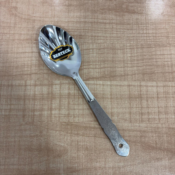 A07240 Stainless Steel Flower Pan Serving Spoon