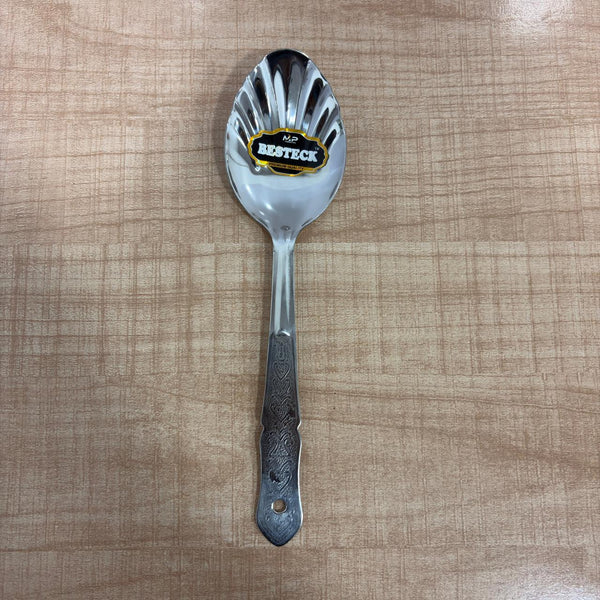 A07240 Stainless Steel Flower Pan Serving Spoon