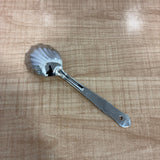 A07241 SS Flower Oval Serving Spoon