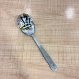 A07241 SS Flower Oval Serving Spoon
