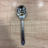 A07241 SS Flower Oval Serving Spoon
