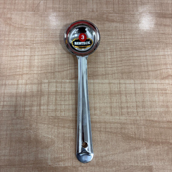 A07243 Stainless Steel Deep Ladle (Size No. 3) – Durable Serving & Pouring Spoon