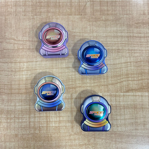 A07223 Space Theme Dual Hole Metal Pencil Sharpener (SM6834B)