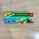 A07254 Multi-Purpose Zipper Storage & Freezer Bags with Ziplock Closure