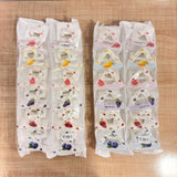 A07263 Fruit Print Hair Claw Butterfly Clip - Mix Design