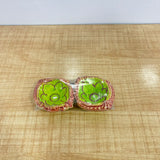 A07430 Handpainted Decorative Terracotta Clay Diya for Diwali & Festivals - Pack Of 2