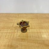 A07431 Ceramic Star Shaped Diya - Pack Of 1