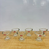 A07432 Cello Paris Glassware Glass Ice Cream Bowl Set - 160 ml, Clear (Set of 6)