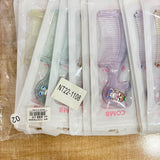 A07439 Cute Cartoon Printed Glitter Hair Comb for Girls & Kids