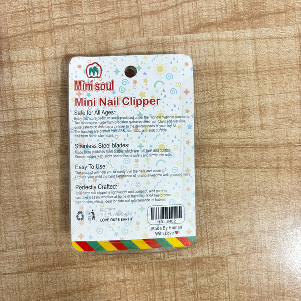 A07445 Baby Mini Nail Clipper (BPA Free, 0+ Months)