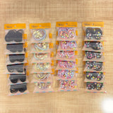 A07460 Elastic Hair Bands & Scrunchie with Cute Beads & Embellishments