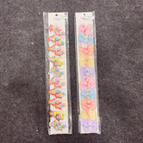 A07461 Fancy Cartoon Characters & Fabric Ribbon Bow Hair Clip - Mix Design