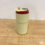 A07454 450ml Stainless Steel Vacuum Insulated Coffee Mug with LED Temperature Display & Flip Lid