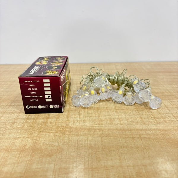 A07494 14 Led Bubble Lantern LED String Light (Warm)
