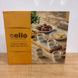 A07531 Cello Designer Crockery Vogue Quick Bite Set (8 Pieces) - Lush Foliage
