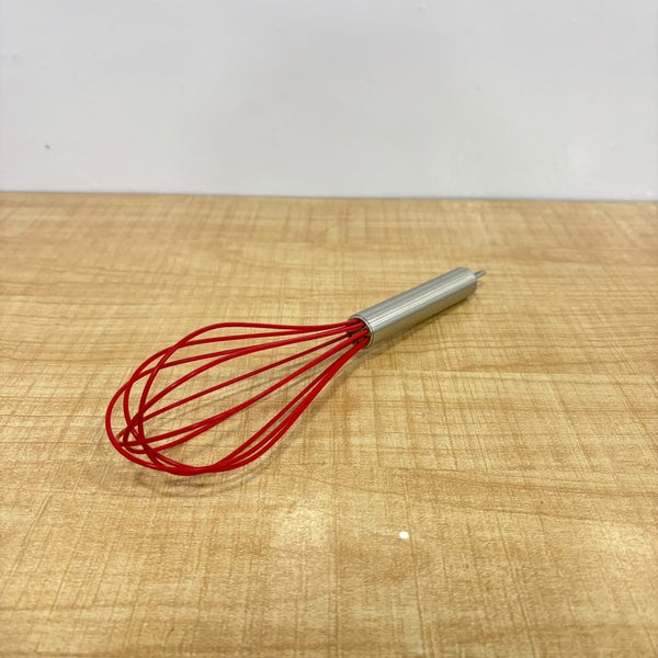 A07553 Silicone Hand Egg Beater & Whisk with Stainless Steel Handle