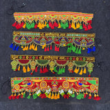A07577 LED Electric Ethnic Embroidery Toran for Main Door Decoration - Mix Design (Pack Of 1)