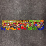 A07577 LED Electric Ethnic Embroidery Toran for Main Door Decoration - Mix Design (Pack Of 1)