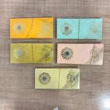 A07590 Fancy Coin Designer Foil Print Cash Envelopes [Pack Of 10]