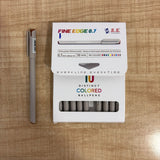 A07594 S.S. Fine Edge 0.7mm Distinct Colored Ballpens - Pack of 10 Units